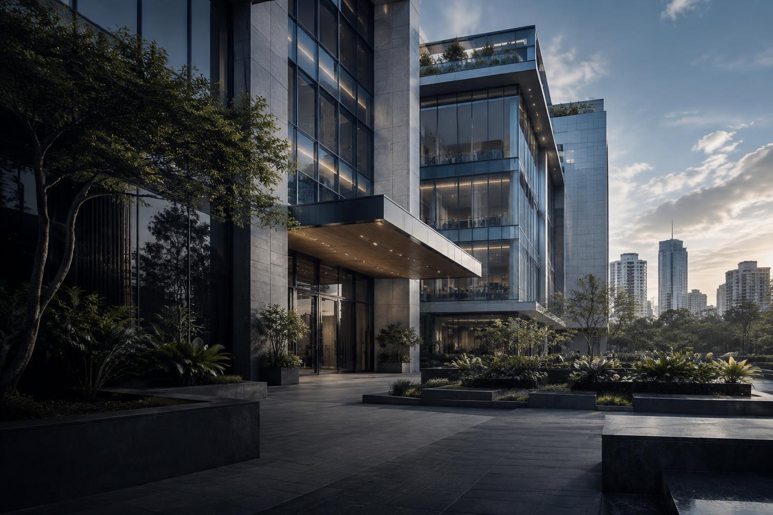 Contemporary commercial property in Nairobi