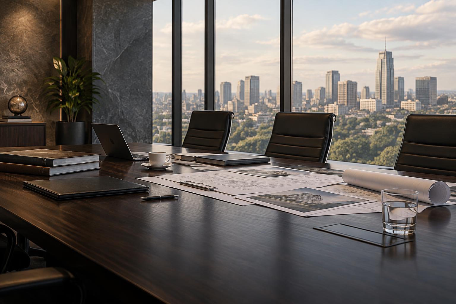Nairobi boardroom prepared for a transaction review
